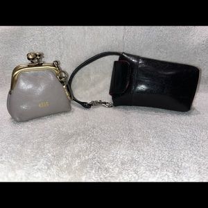 HOBO BRAND | Hobo Grey GO Pouch & Hobo Black Lipstick Pouch